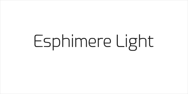 Esphimere Light Logo