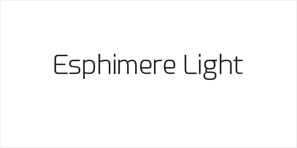 Esphimere Light Logo