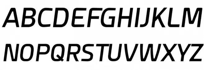 Esphimere Semi Bold Italic Шрифта ВЕРХНИЙ