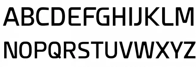 Esphimere Semi Bold Schriftart Groß