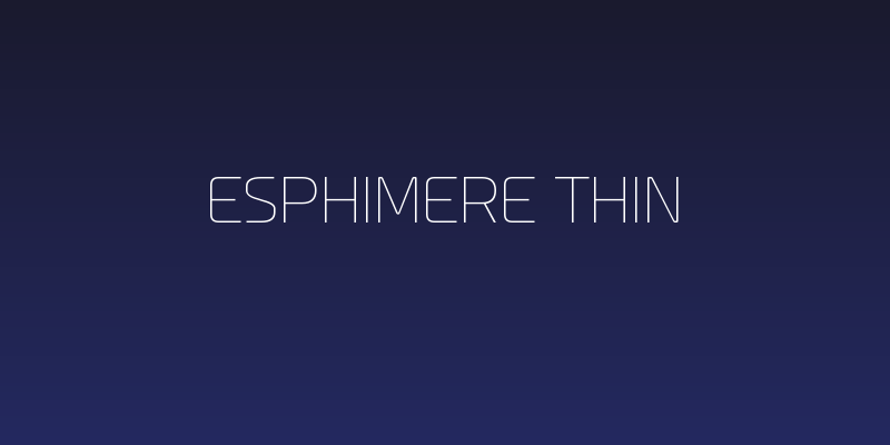 Esphimere Thin Social Header