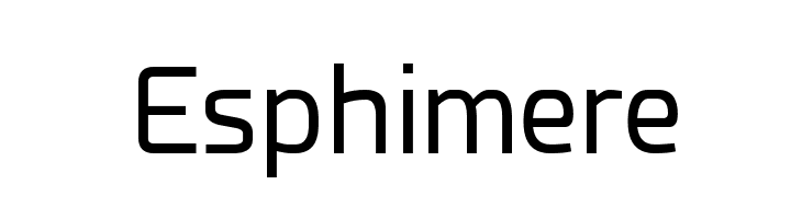 Esphimere Font