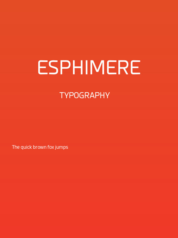 Esphimere Poster