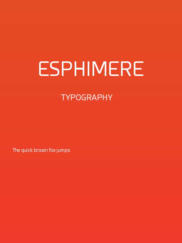 Esphimere Poster