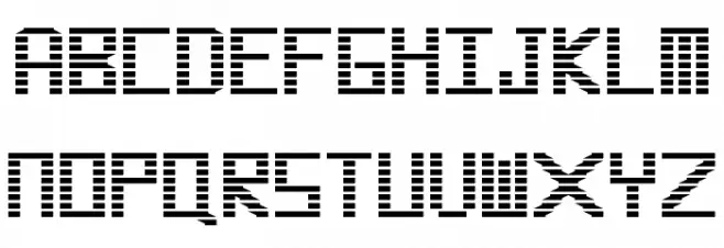 Espionage Regular Schriftart Groß