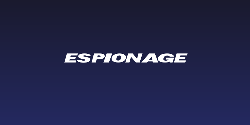 Espionage Social Header