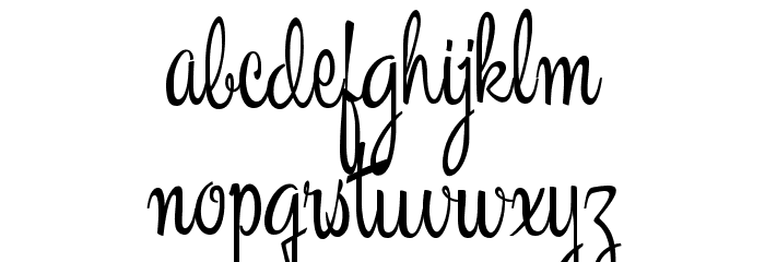 Esplanade Script PERSONAL USE Font LOWERCASE