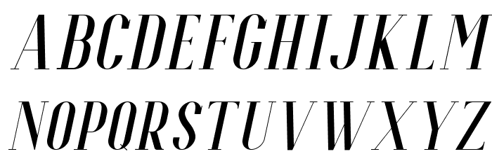 Espoir Serif Free Italic Font OTHER CHARS