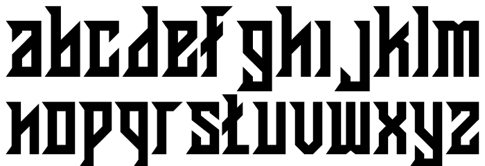 Esporte Personal Use Font LOWERCASE