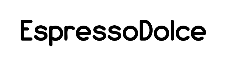 EspressoDolce Font