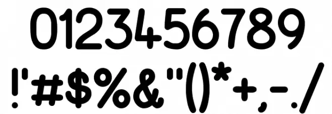 EspressoDolce Font OTHER CHARS