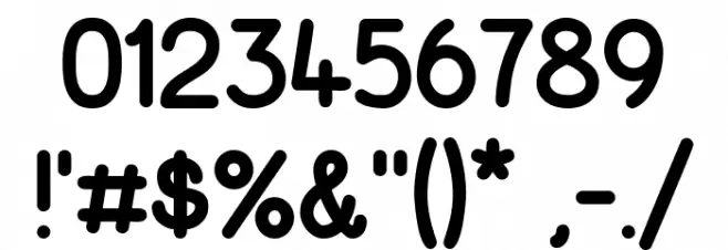 EspressoDolce Font OTHER CHARS