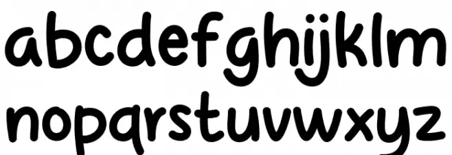 Espressonal Font LOWERCASE