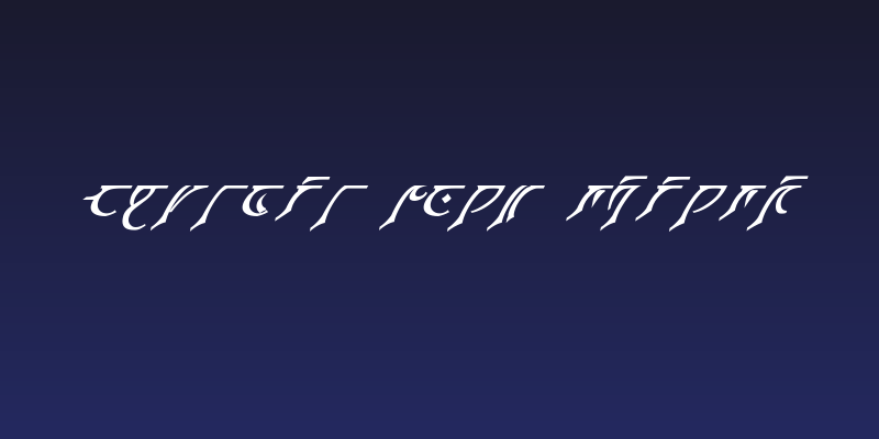 Espruar Bold Italic Social Header