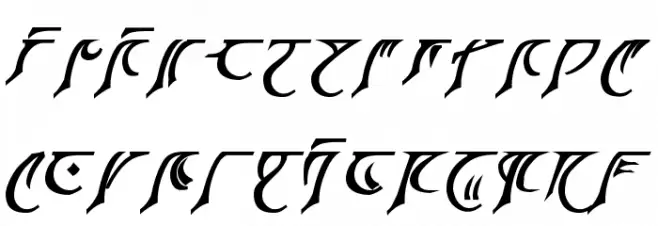 Espruar Bold 字体 大写