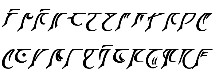 Espruar Bold Font LOWERCASE