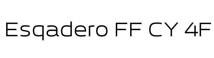 Esqadero FF CY 4F Fonte