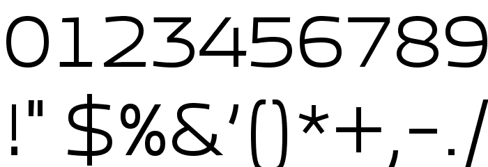 EsqaderoFFCY4F Font OTHER CHARS
