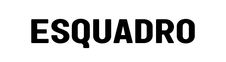 Esquadro  フリーフォントのダウンロード