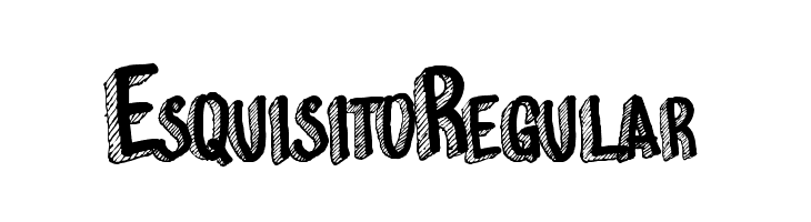 EsquisitoRegular Font