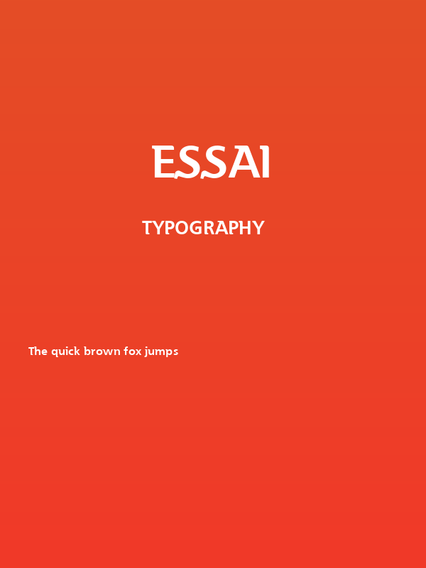 Essai Poster