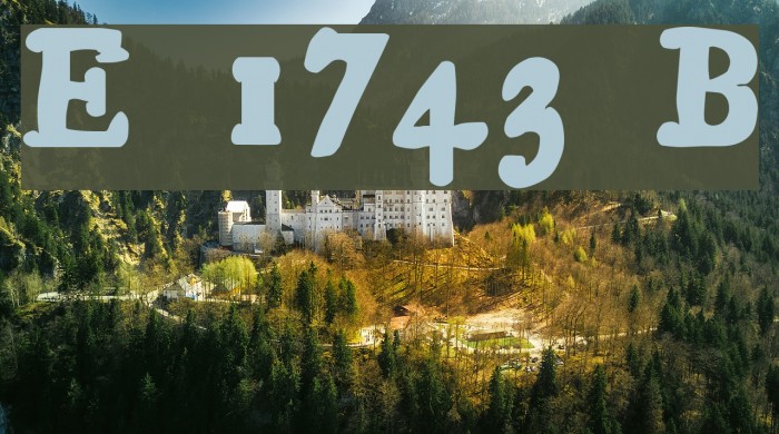 Essays 1743 Bold Font examples