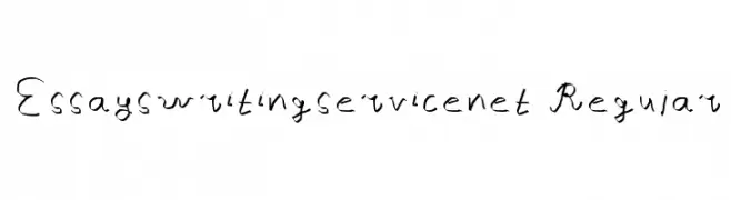 Essayswritingservicenet Regular  Скачать бесплатные шрифты