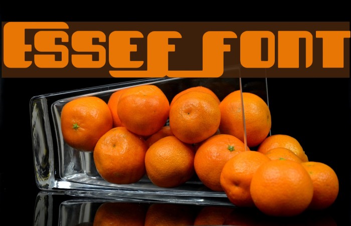 EsseF Font examples