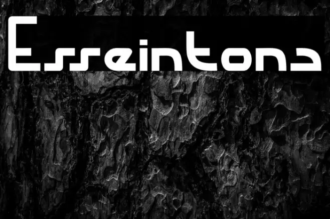 Esseintona Font examples