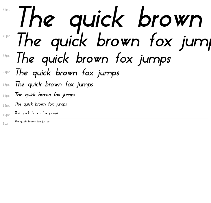 Essence Sans Bold Italic Waterfall