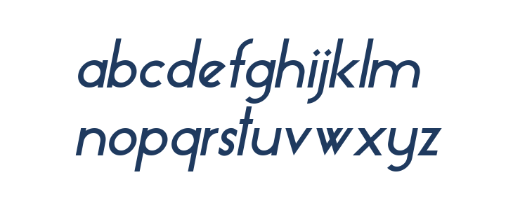 Essence Sans Bold Italic Lowercase
