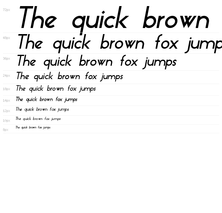 Essence Sans Bold Italic Waterfall