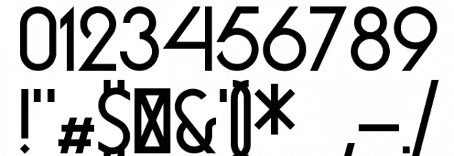 Essence Sans Bold Font OTHER CHARS