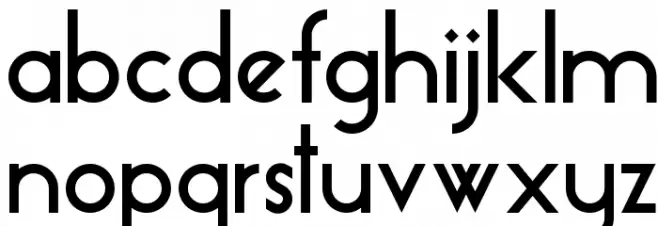 Essence Sans Bold 字体 小写