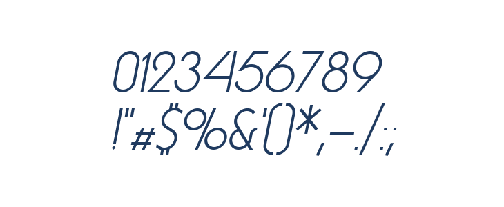 Essence Sans Italic Other Characters