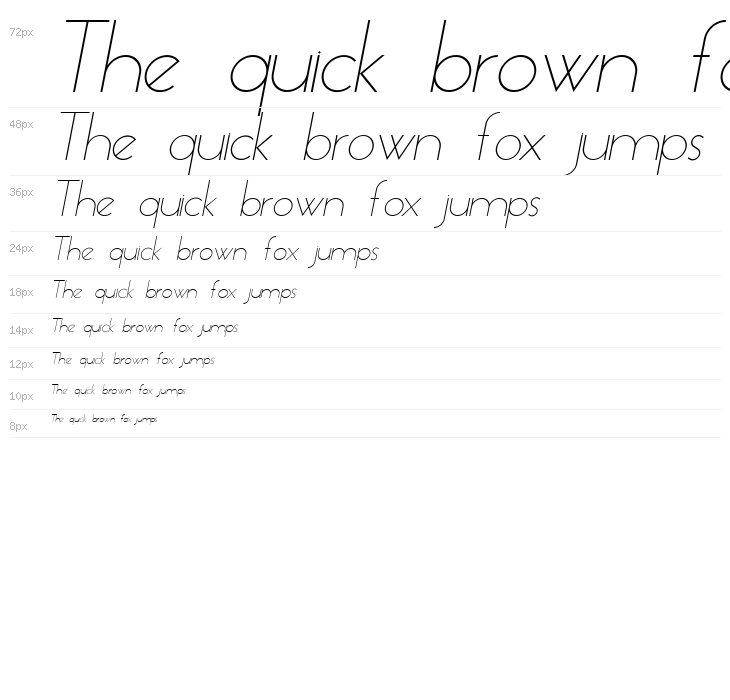 Essence Sans Light Italic Waterfall