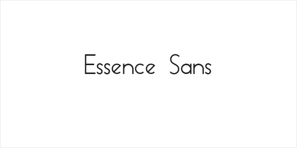 Essence Sans Logo