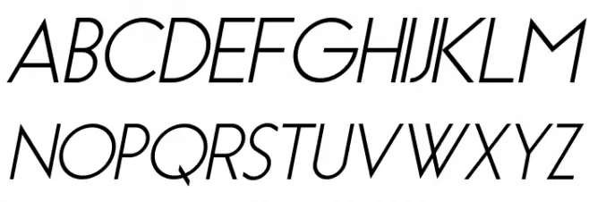 EssenceSans-Italic Fonte MAIÚSCULAS