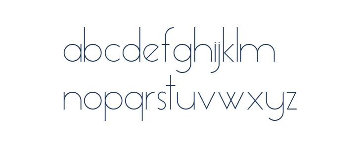 EssenceSans-Light Lowercase