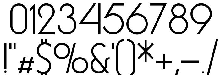 EssenceSans-Regular Font OTHER CHARS
