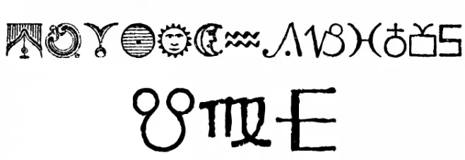 Essene Dingbats Polices MAJUSCULES