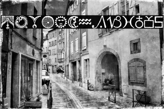 Essene Dingbats Polices examples