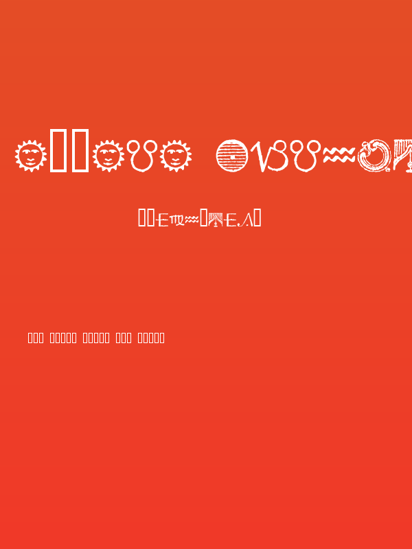 Essene Dingbats Poster