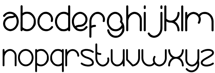 Essential Arrangement Bold Font LOWERCASE