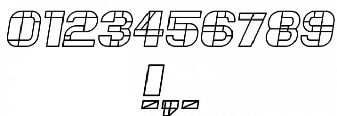 Essere Italic Font OTHER CHARS