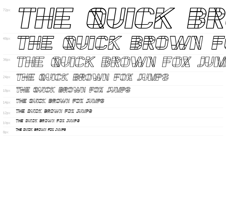 Essere Italic Waterfall