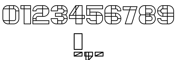 Essere Regular Font OTHER CHARS