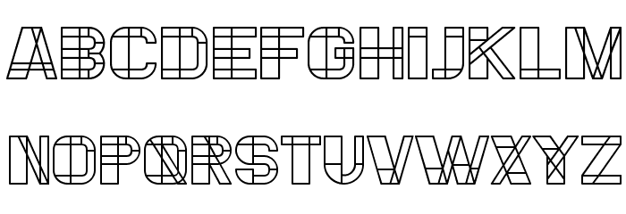 Essere Regular Font LOWERCASE