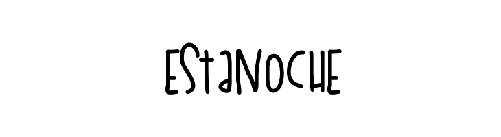 EstaNoche  免费字体下载