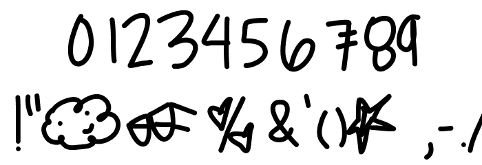 EstaNoche Font OTHER CHARS